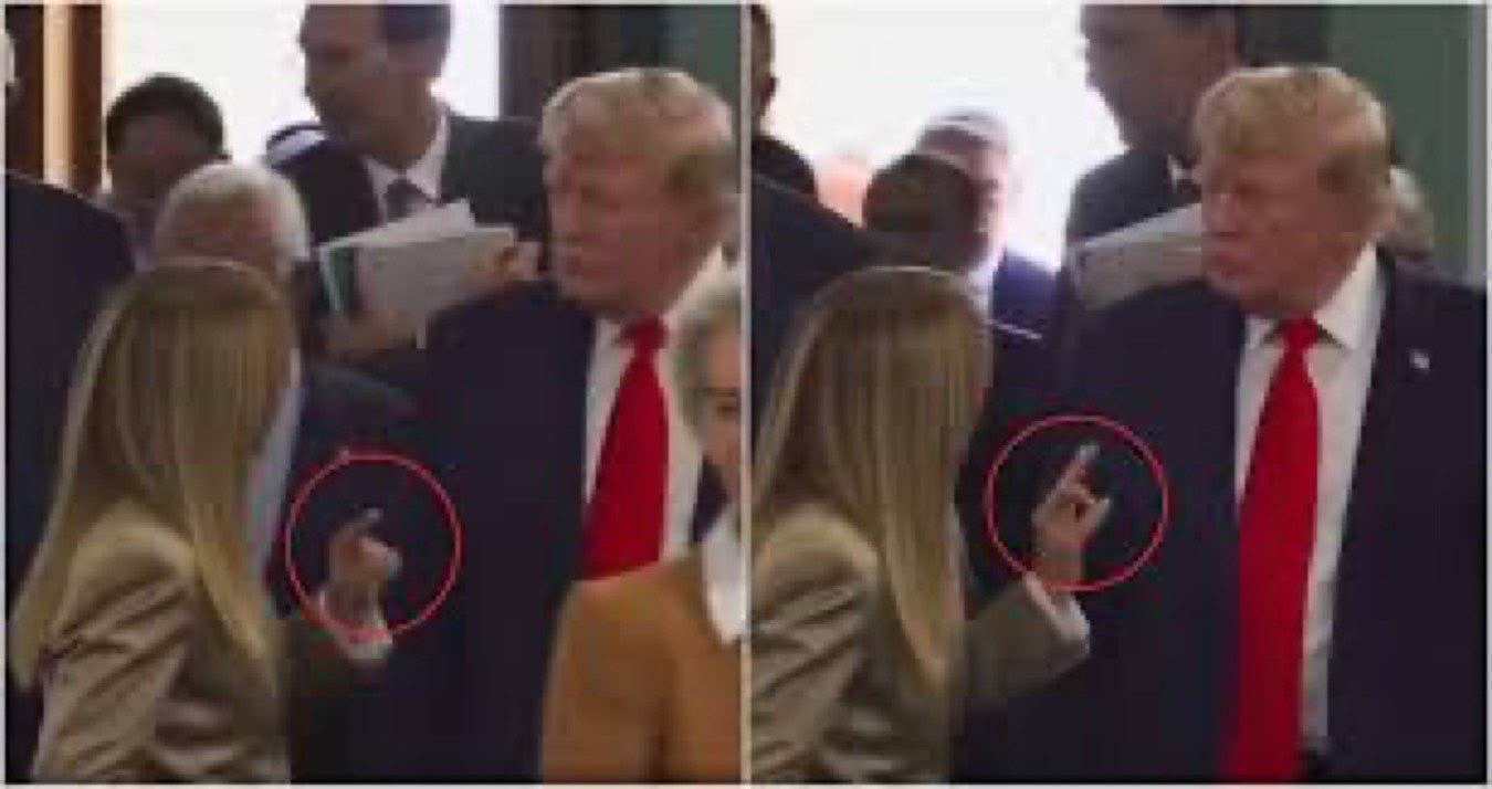 Giorgia Meloni e Donald Trump