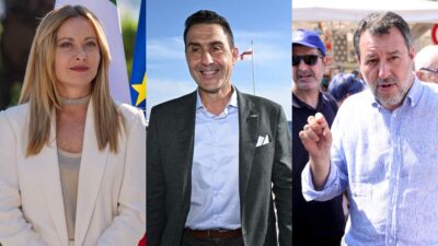 Meloni, Vannacci, Salvini