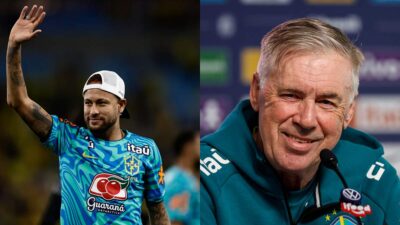 Neymar Ancelotti Brasile Mondiali