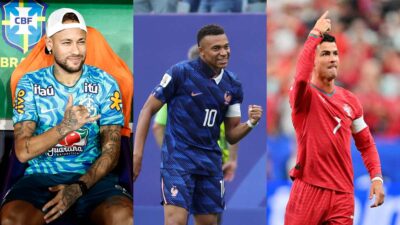 Neymar Cristiano Ronaldo Mbappe Mondiali