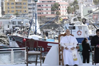 papa-leone-gran-canaria-discorso-migranti