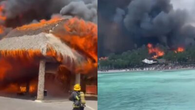 Resort Santo Domingo Incendio