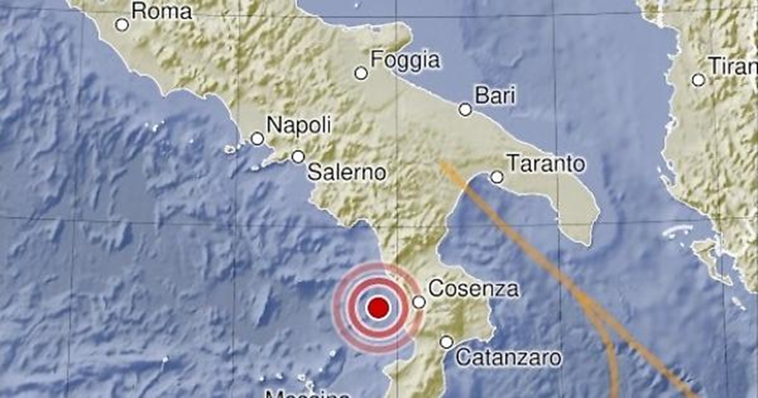 terremoto amantea calabria magnitudo