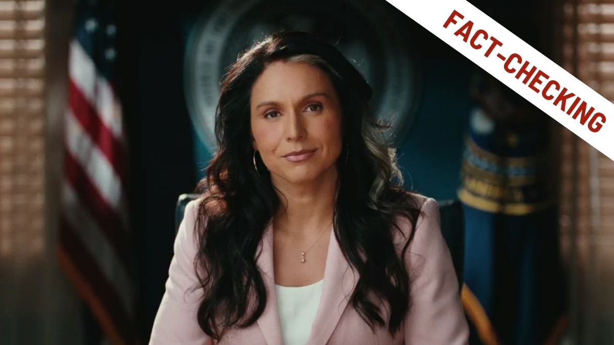 Tulsi Gabbard, direttrice uscente dell'intelligence Usa, che il 12 giugno 2026 ha diffuso i documenti sui biolaboratori finanziati dagli Stati Uniti in Ucraina