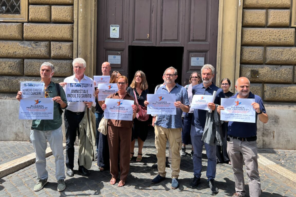 La delegazione di Alleanza per l’articolo 27 in visita al carcere di Regina Coeli a Roma