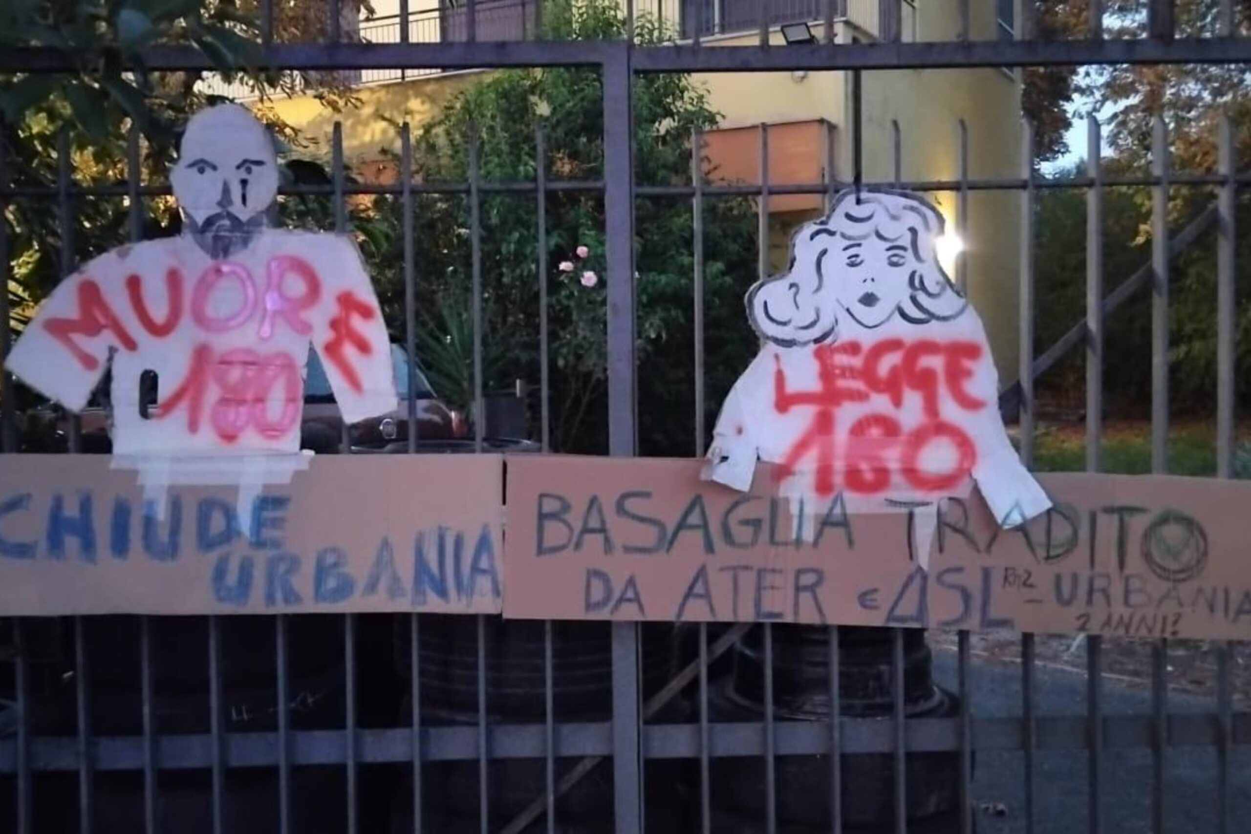 Casa psichiatrica Urbania chiusa da 3 anni nel quartiere San Basilio