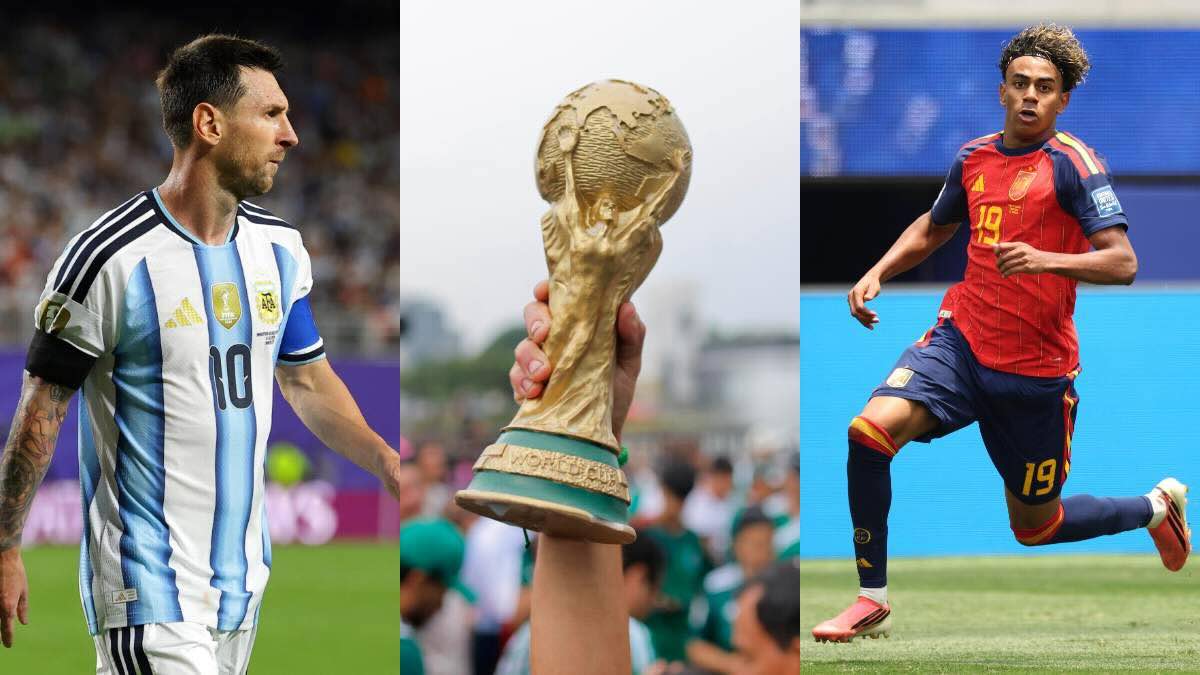 Spagna Argentina finale Messi Yamal