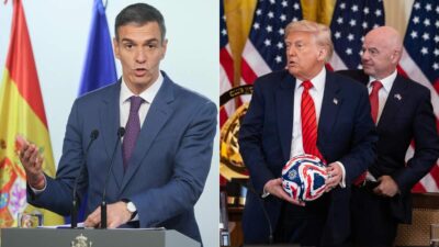 Trump Sanchez Infantino