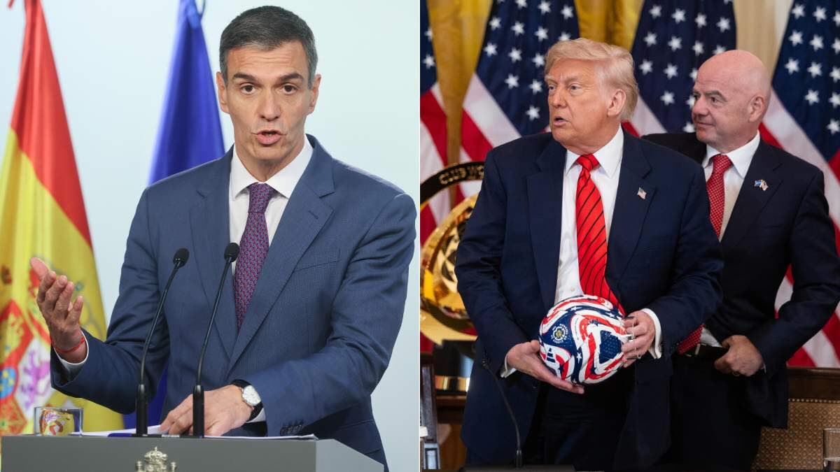 Trump Sanchez Infantino