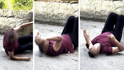 abderrahim fakir video lepore manifestazione multa denuncia