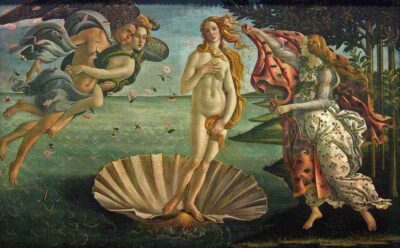 La nascita di Venere, di Botticelli