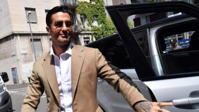 fabrizio corona auto senza benzina danni