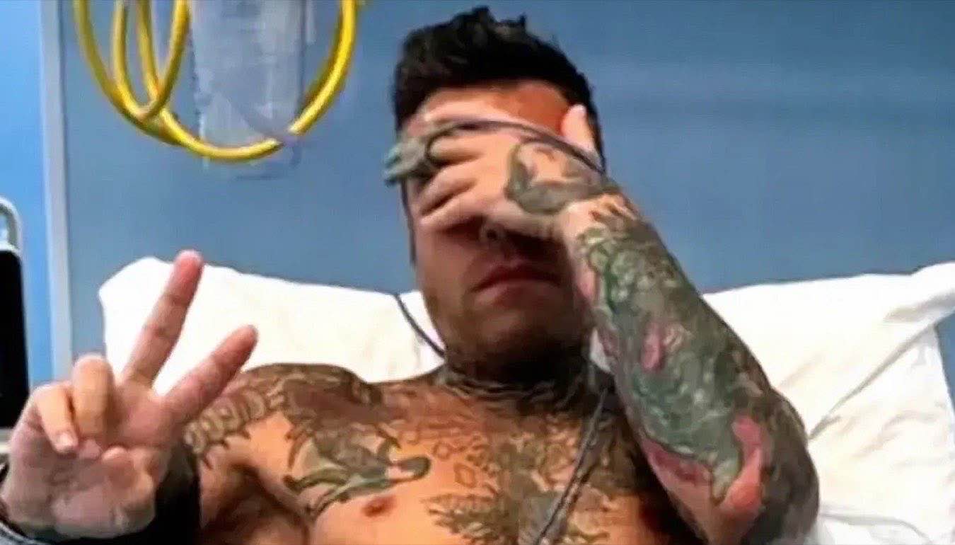 Fedez ricoverato