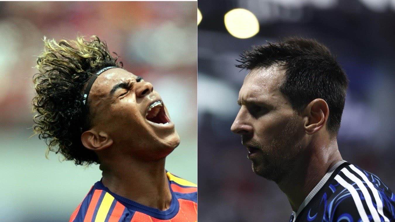 Yamal e Messi, protagonisti della finale