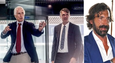 giovanni malagò paolo maldini andrea pirlo