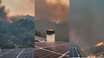 incendi madrid video