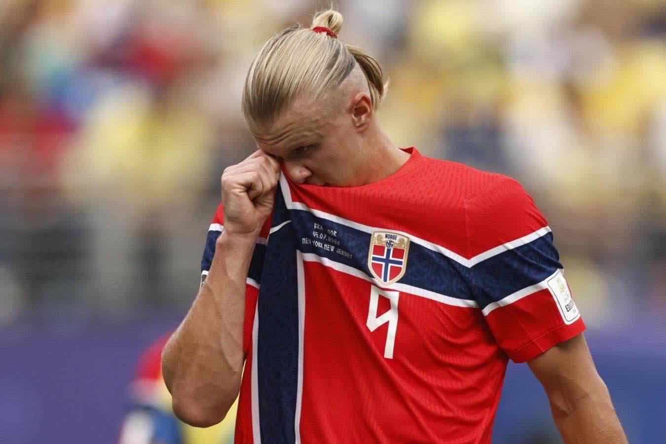 La maglia della nazionale norvegese