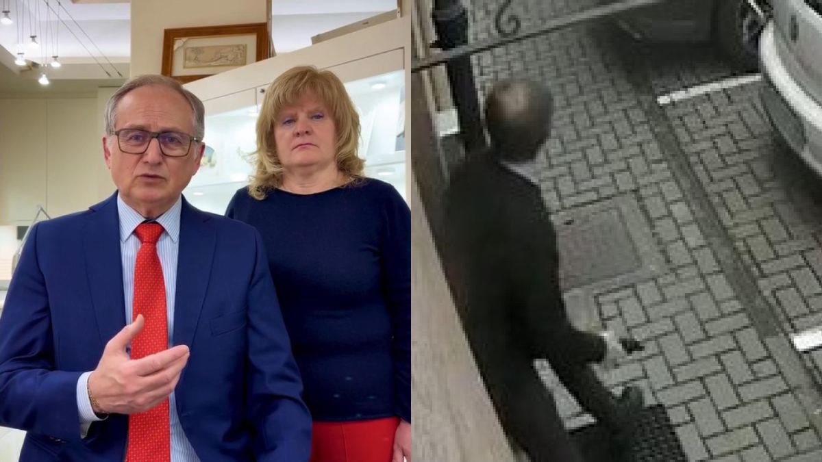 Mario Roggero e la moglie per la richiesta di grazia