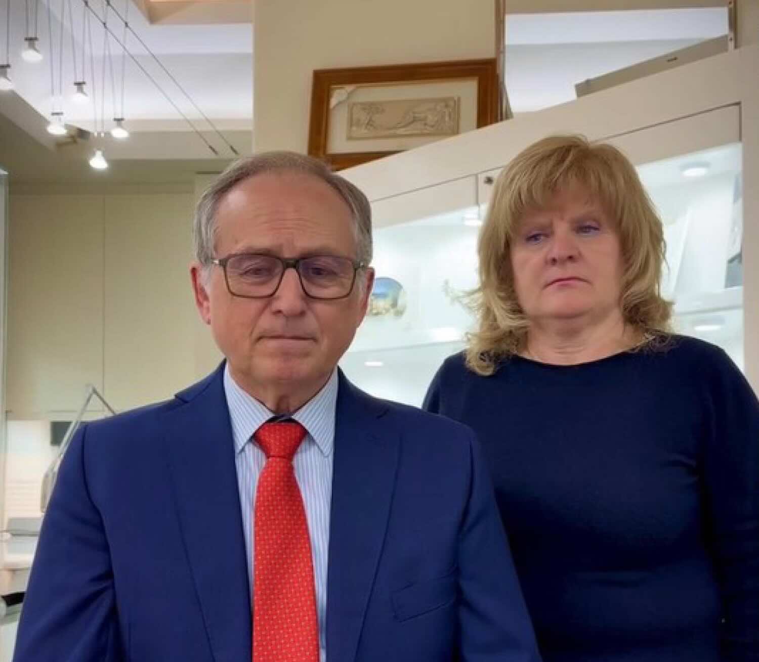 Mario Roggero e la moglie Mariangela Sandrone