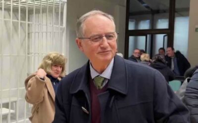 Mario Roggero in tribunale