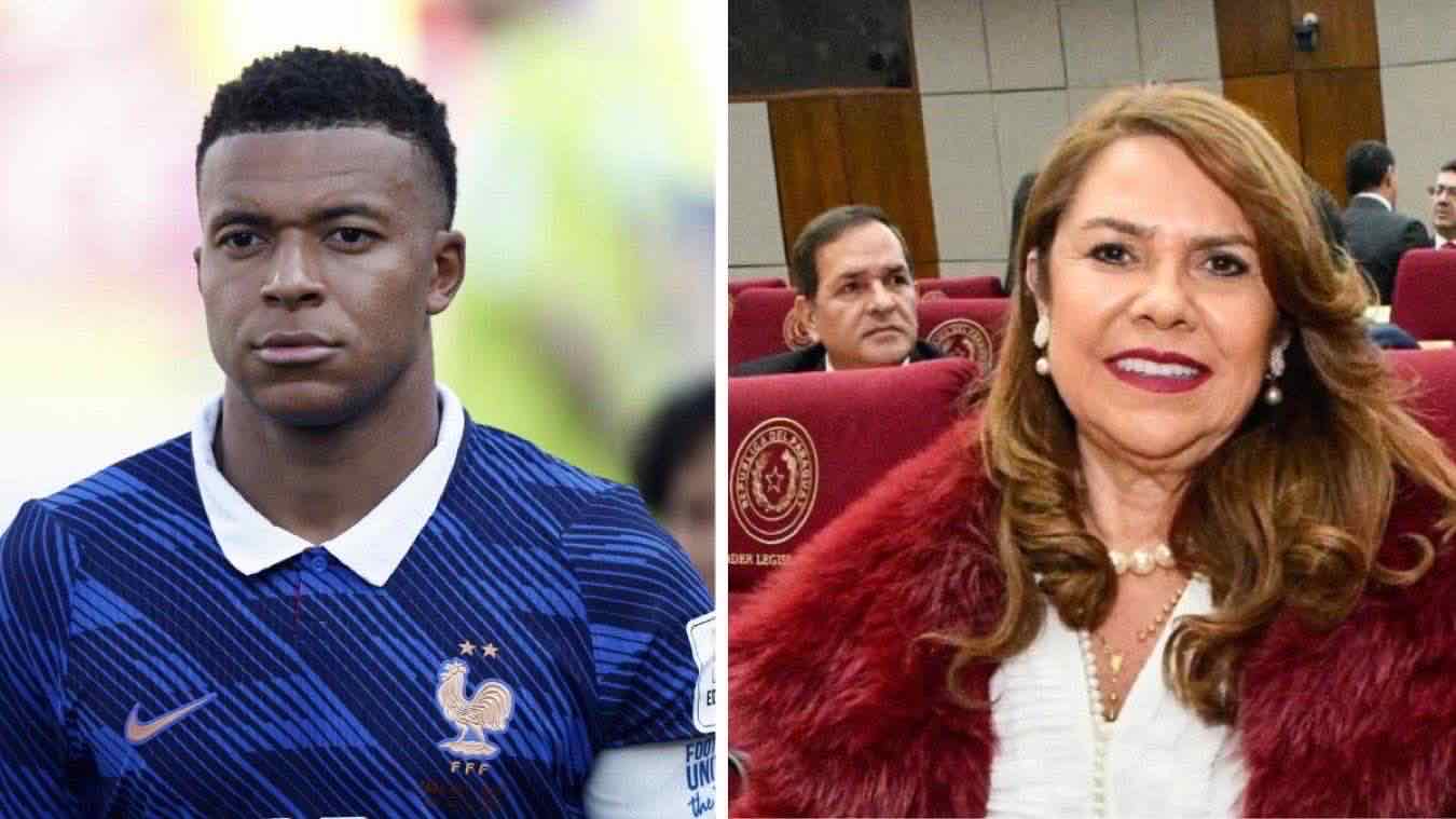 Mbappé Celeste Amarilla
