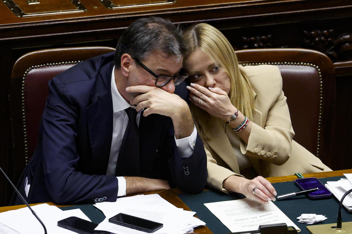 meloni giorgetti