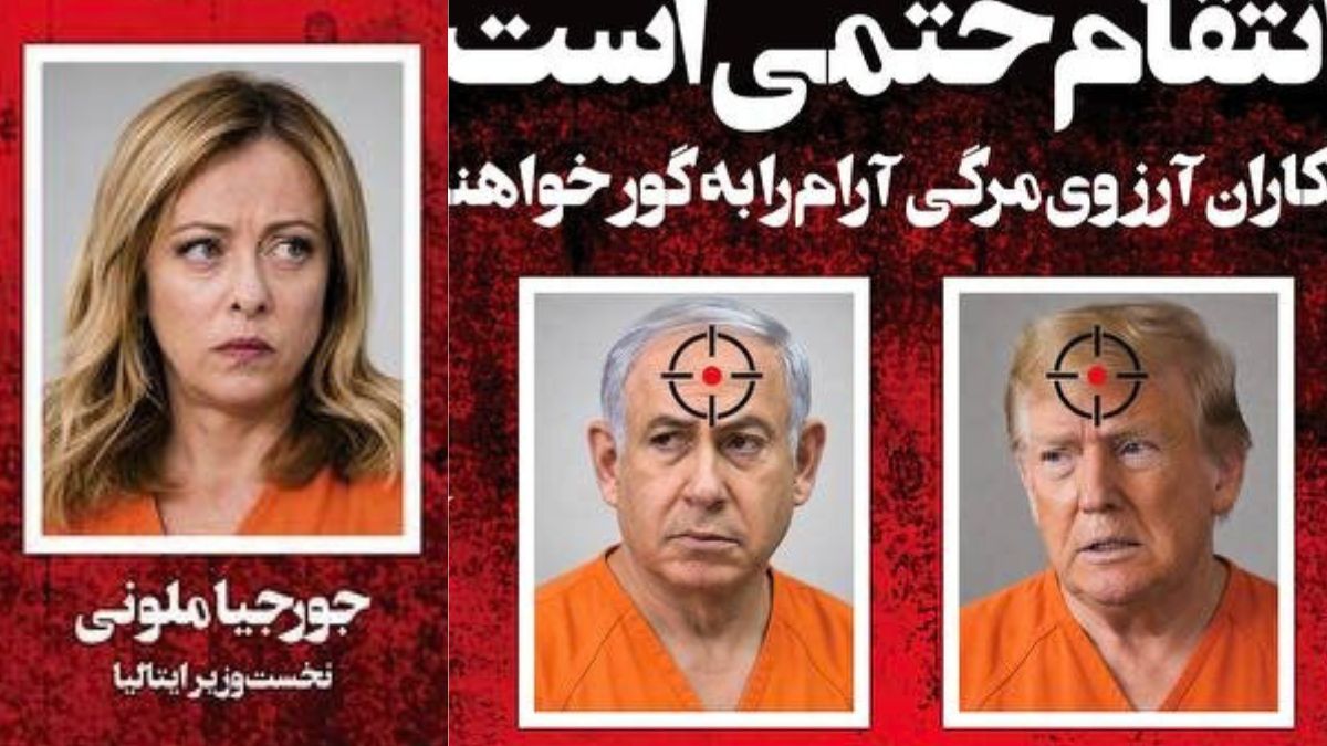 meloni lista nera iran khamenei morte
