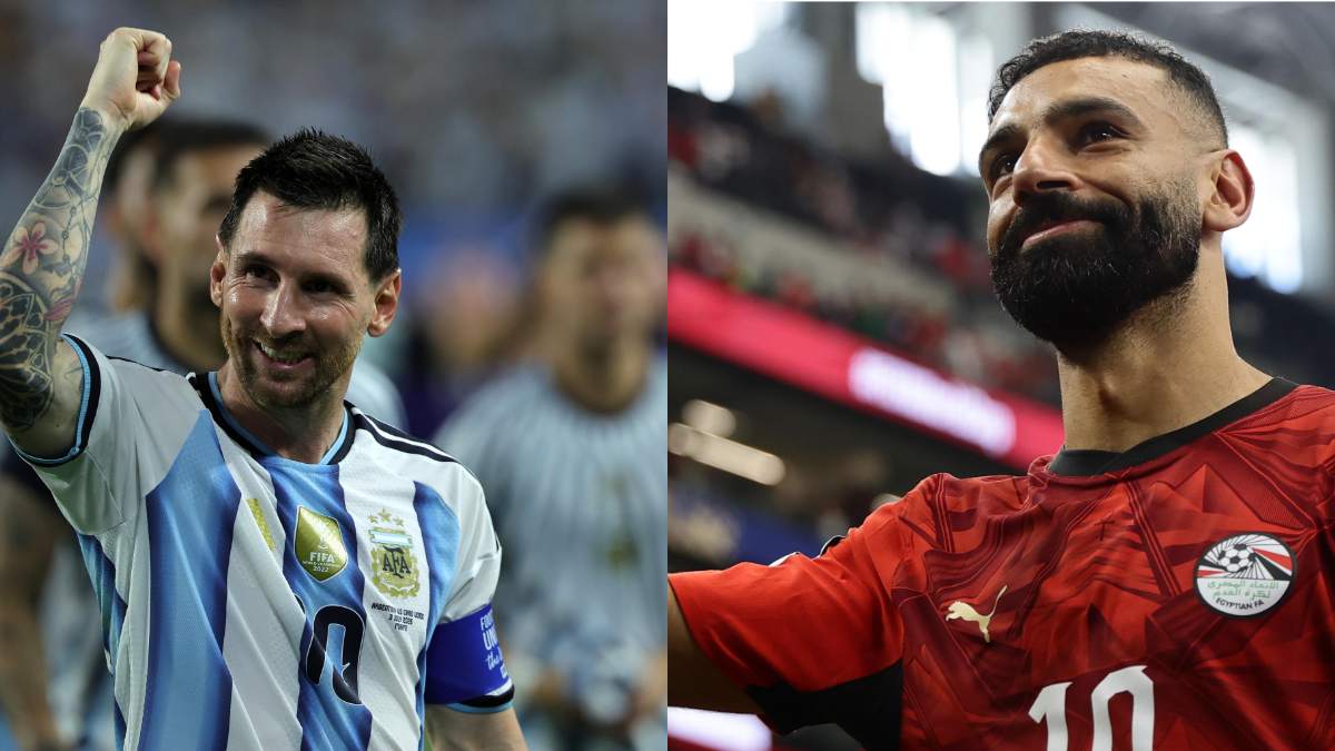 Lionel Messi Mohamed Salah