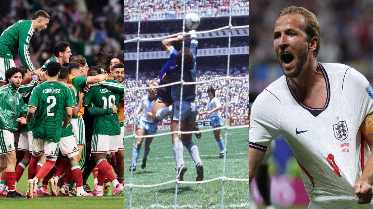 Messico Mano de Dios Maradona Kane Inghilterra