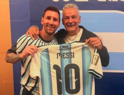 mondiali messi regalo maglia baggio