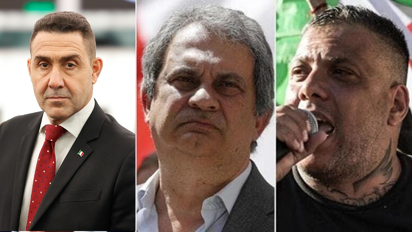roberto vannacci estrema destra giuliano castellino roberto fiore massoneria