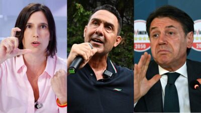 Schlein, Vannacci. Conte