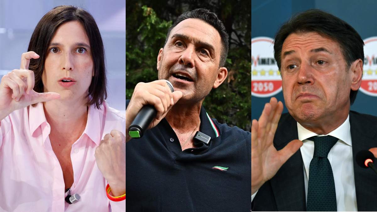 Schlein, Vannacci. Conte