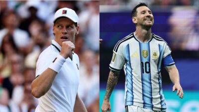 Jannik Sinner Lionel Messi Nike Adidas