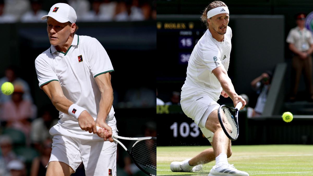 Sinner Zverev finale Wimbledon