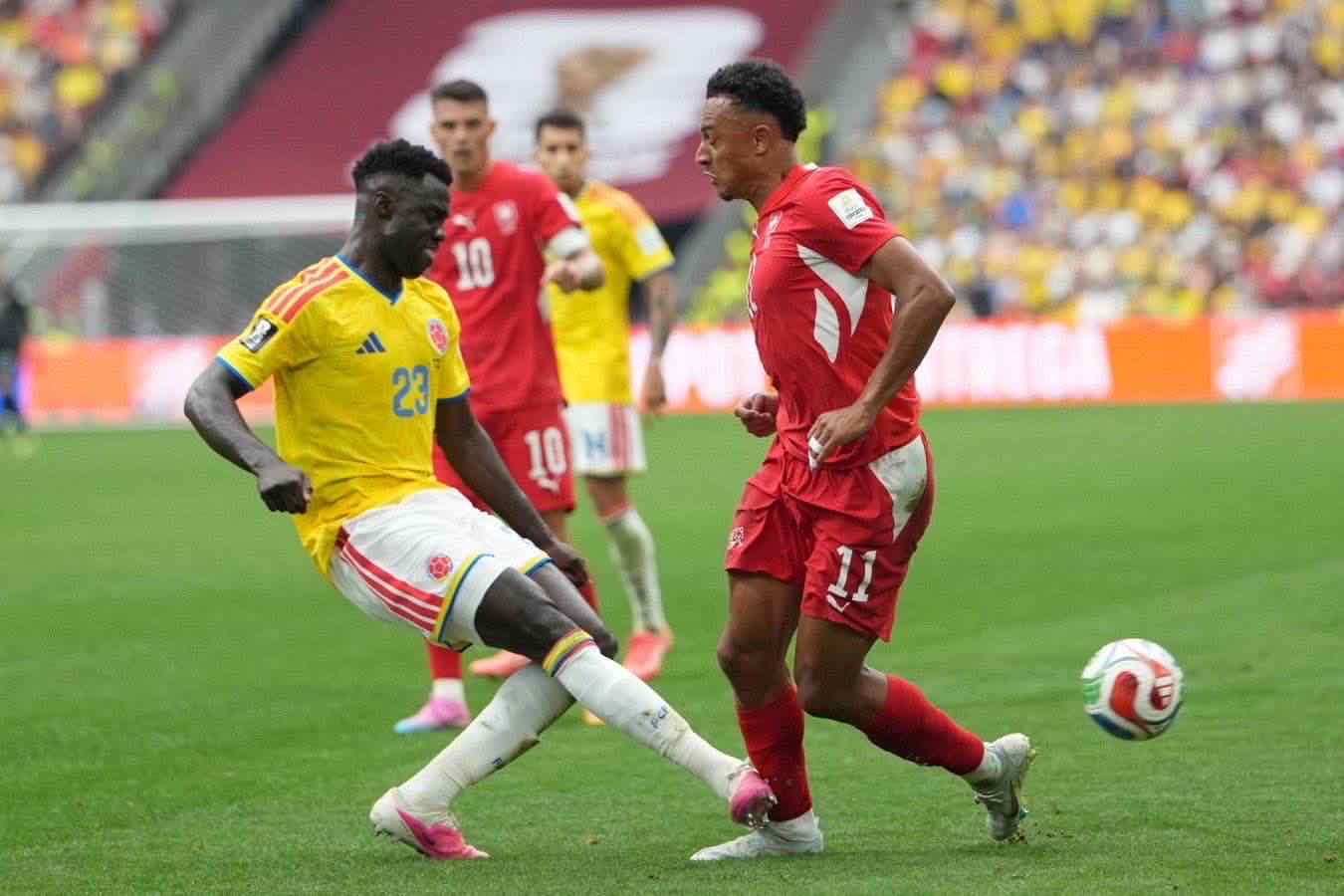 Svizzera-Colombia agli ottavi di finale