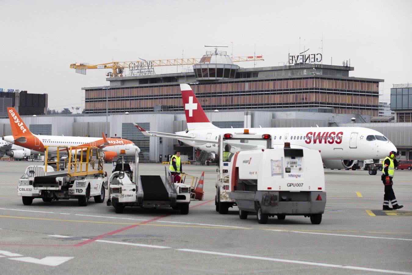 Aereo della compagnia Swiss