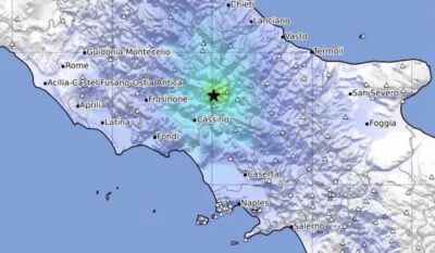 Terremoto in Molise 25 luglio 2025