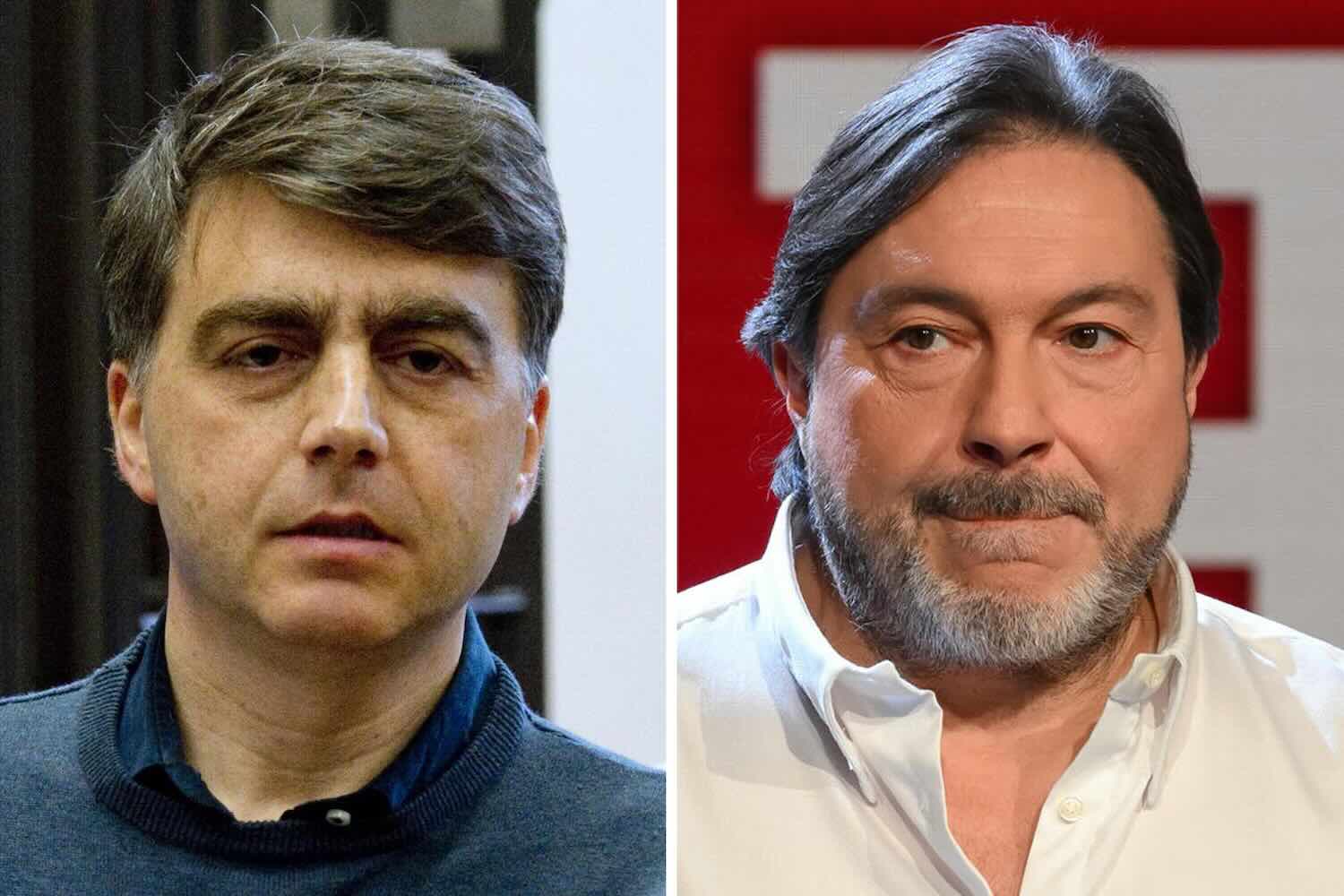 Valter Lavitola e Sigfrido Ranucci