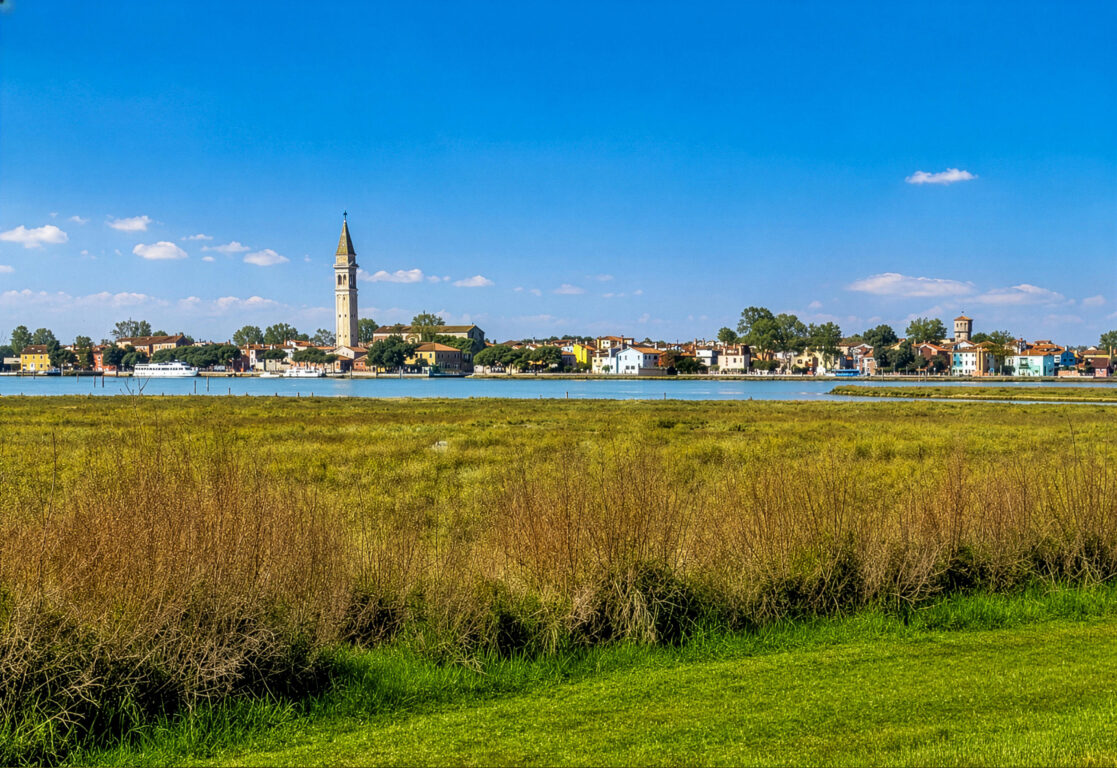 Isola Crevan vista su Venezia