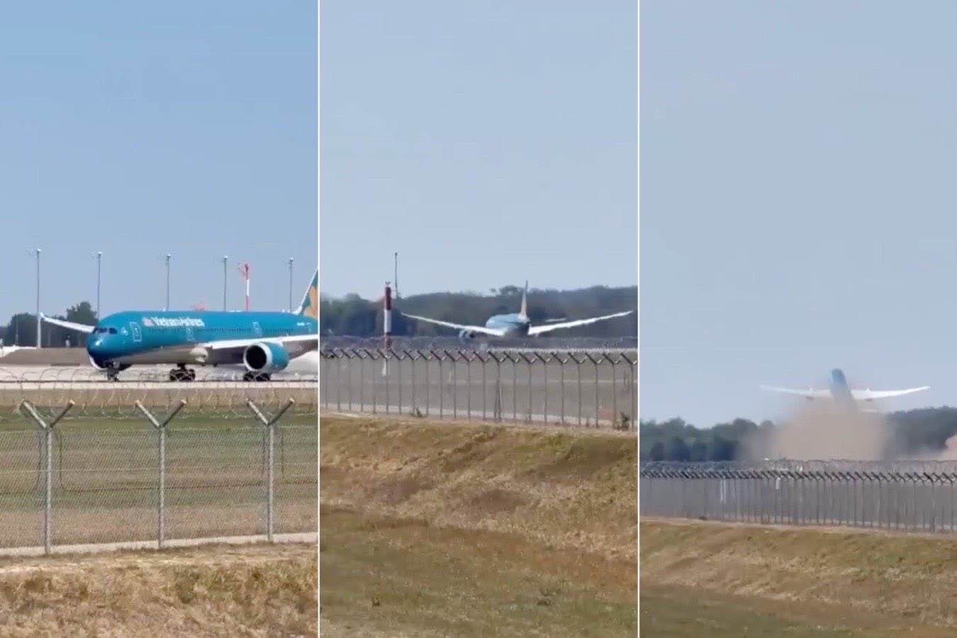 Boeing 787 sfiora incidente a Monaco, decollo anomalo e danni al carrello
