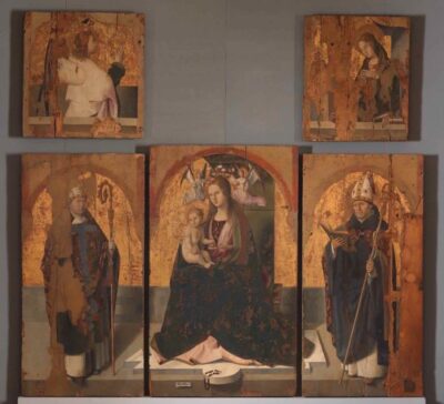 Il Pollittico di San Gregorio di Antonello da Messina rubato dal museo