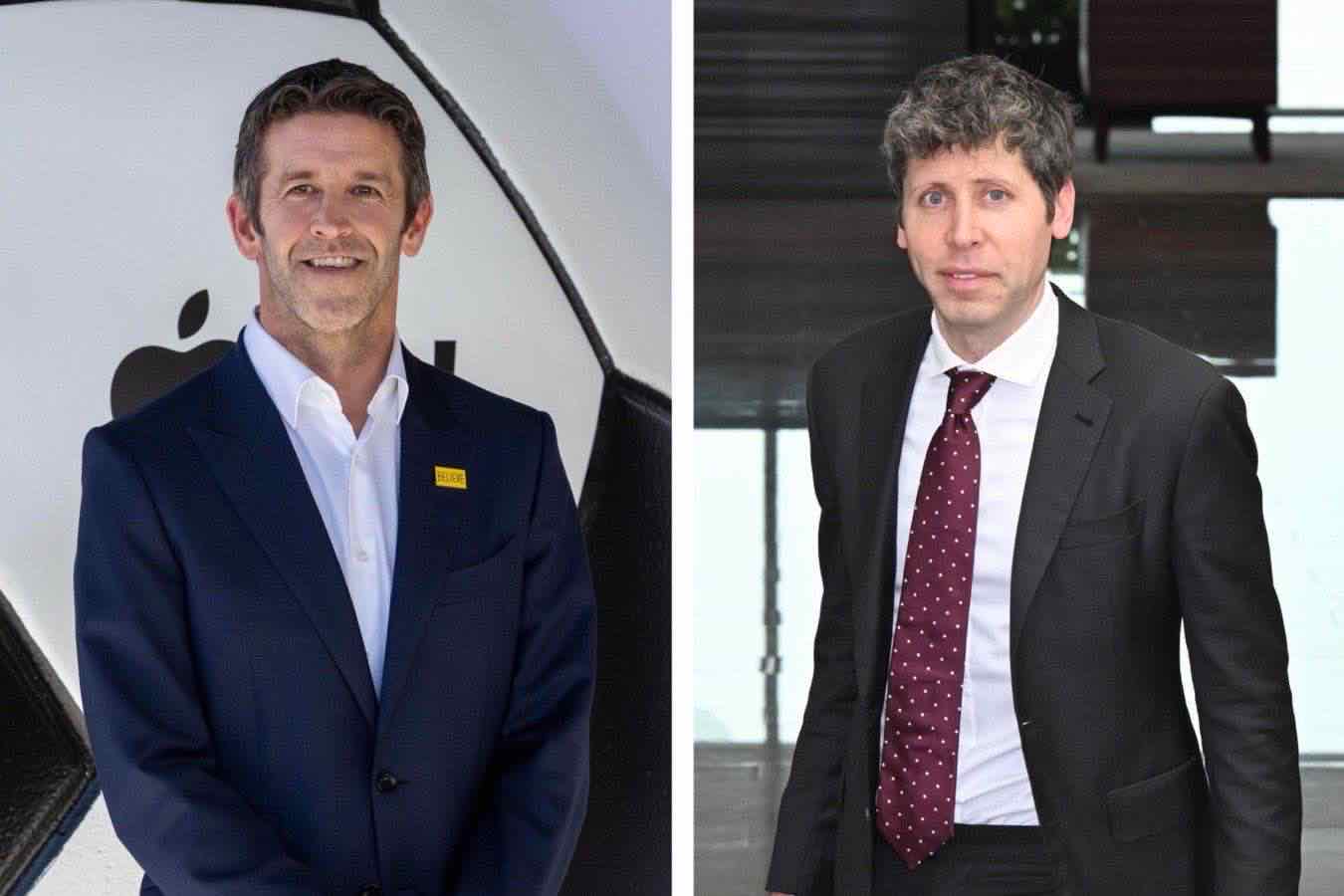 John Ternus Sam Altman