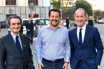 attilio fontana matteo salvini luca zaia