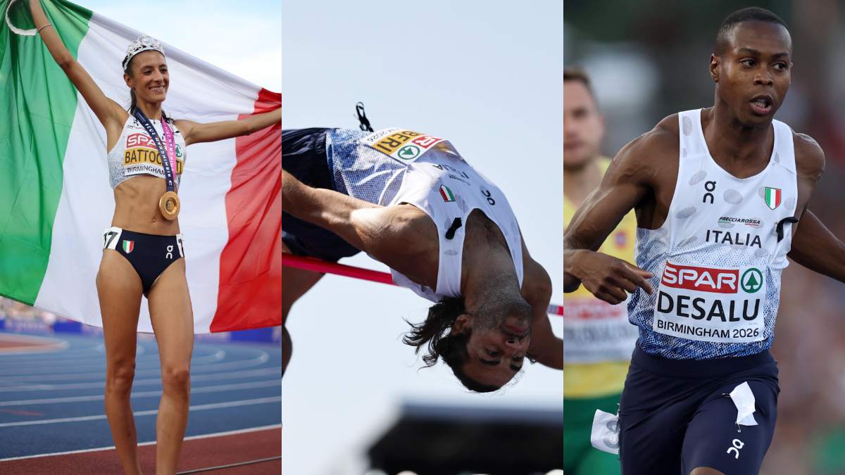 Europei atletica Nadia Battocletti Gianmarco Tamberi e Fausto Desalu