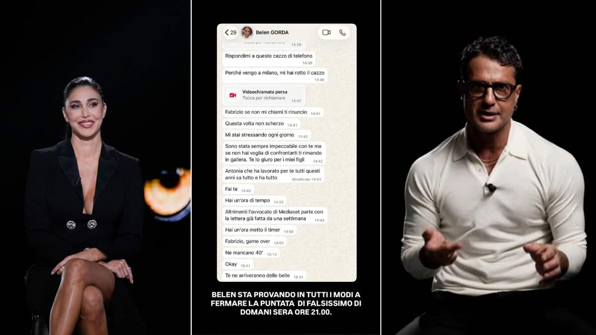 belen rodriguez fabrizio corona falsissimo