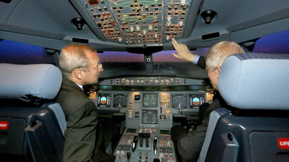 cabina piloti airbus