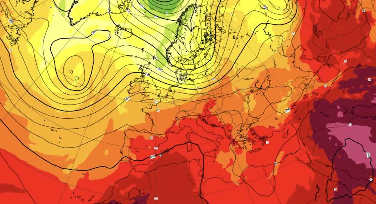 caldo record previsioni