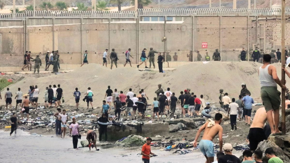 ceuta 84 migranti morti