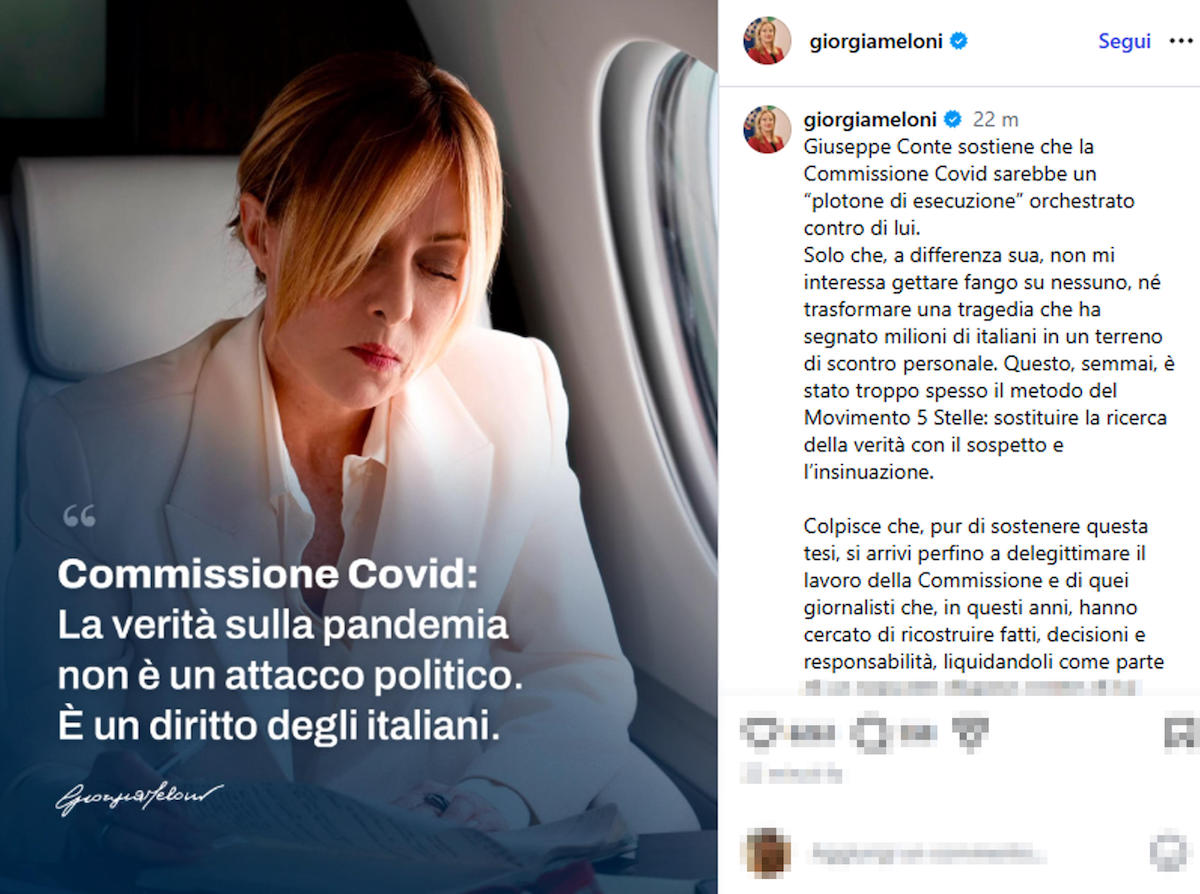 conte meloni
